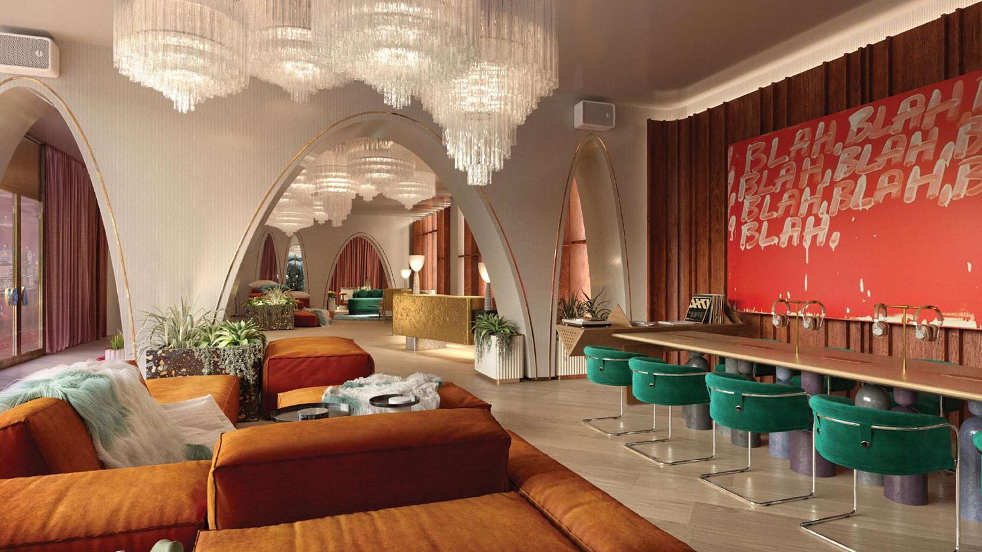 Virgin Hotels Las Vegas, Curio Collection By Hilton Ngoại thất bức ảnh